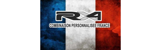 RX4 France Combinaisons personnalisées